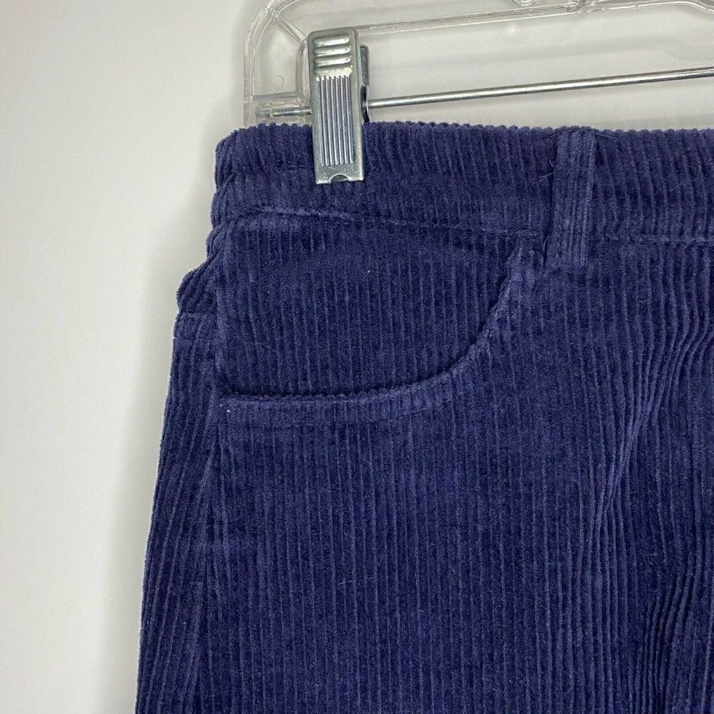 NEW Mittoshop Mini Skirt Sz Small Navy Corduroy
